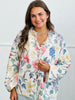 POL Cream Floral Sweater Cardigan (Reg.)