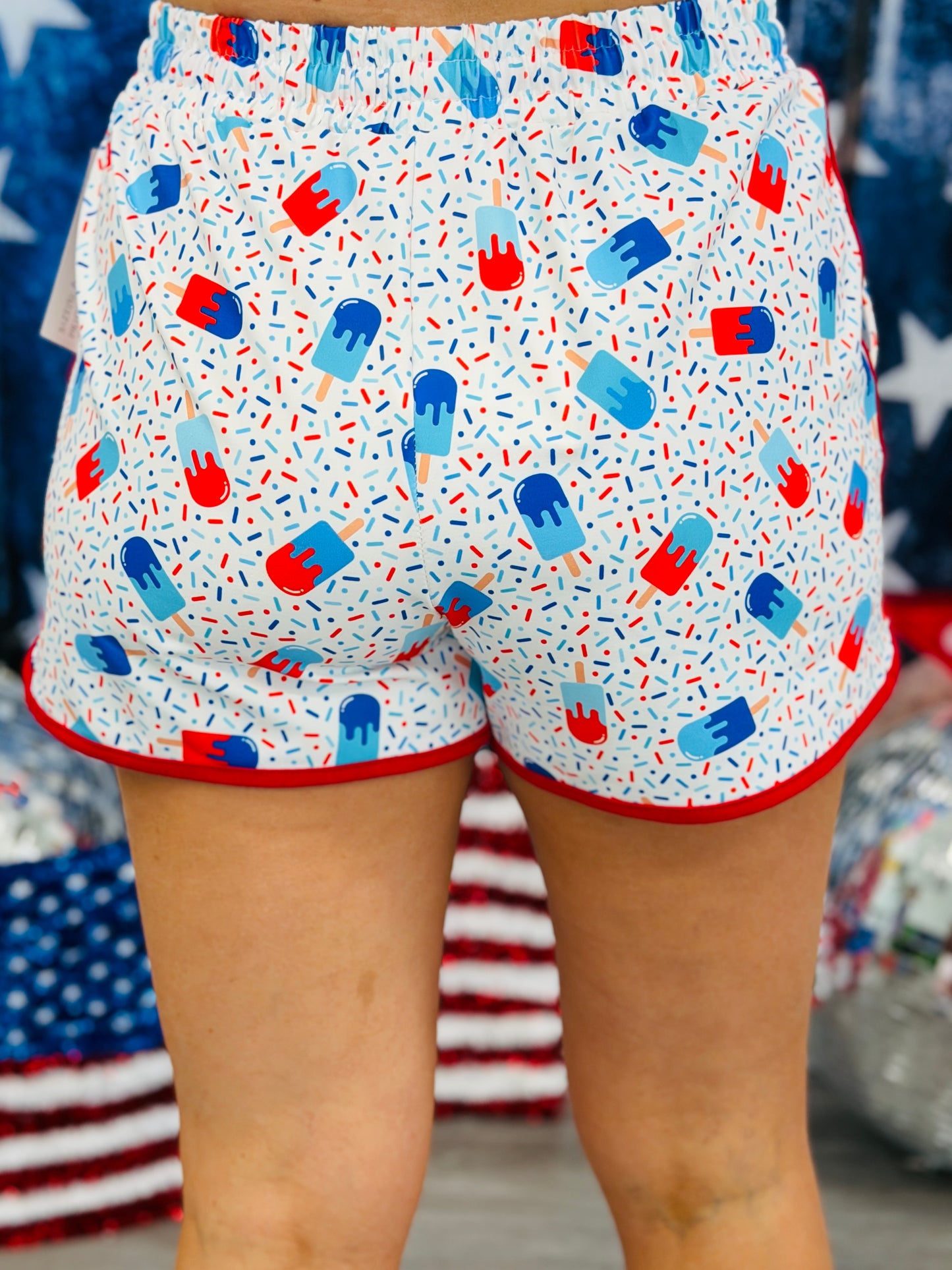 Patriotic Popsicles Everyday Shorts (Reg. and Plus)