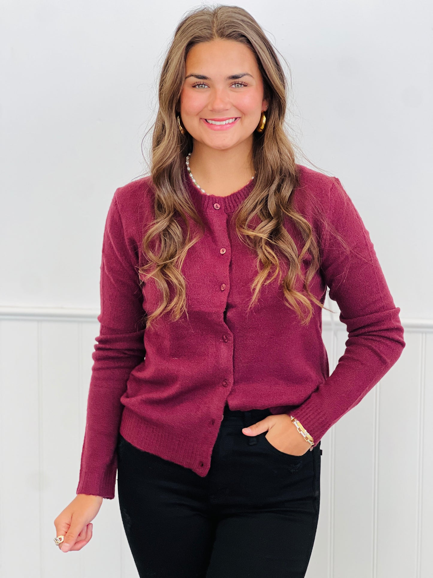 Contemporary Chic Sweater Cardigan (Reg.)- 5 Colors