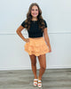 Gingham Ruffled Mini Skort (Reg & Plus)-4 Colors