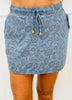 Paisley Refined Denim Stretch Skort (Reg. and Plus)