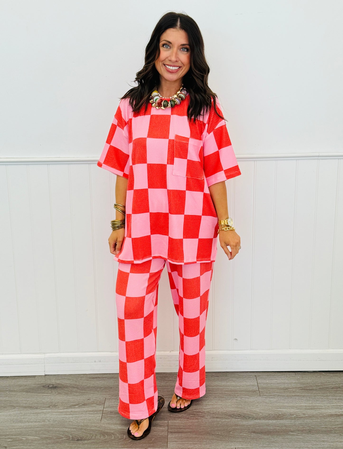 Big Checkerboard Top (Reg.)-8 Colors