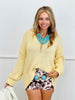 Lemon Scoop Neck Pullover Sweater (Reg.)