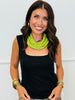 Jet Black Square Neck Top (Reg.)