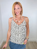 Cream Leopard Cami Tank Top (Reg & Plus)