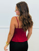 Peplum Cami Tank Top (Reg.) - 4 Colors