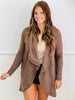 Fleece Lined Flowy Open Cardigan (Reg.)-2 Colors