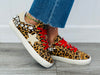 VH x WR Luxe Leopard Crystal Sneakers