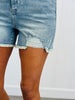 Judy Blue Beautiful Destinations Vintage Wash Shorts (Reg. and Plus)