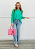 Oversized Pullover Pocket Sweater Top (Reg.)-4 Colors