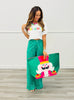 Queen Of Sparkles Green Multi Rhinestone Jeans (Reg. and Plus)
