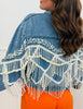 Denim Dancing Pearl Jacket (Reg.)