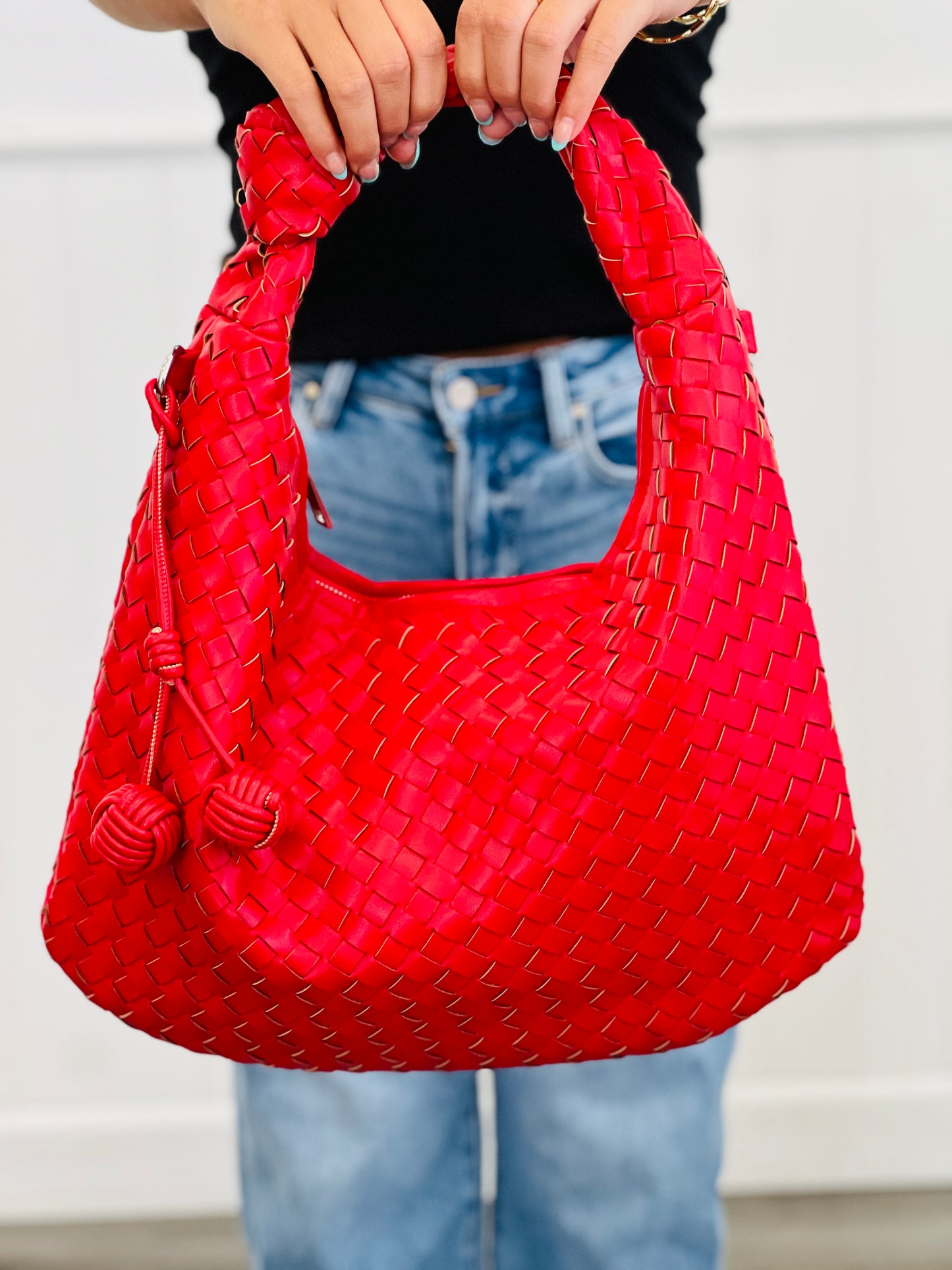 The Elise Faux Leather Handbag