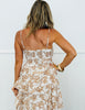 Tan Bali Print Maxi Dress (Reg.)