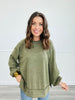 Andree Banded Hemline Long Sleeve Top (Reg. and Plus) - 7 Colors