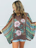 Floral Grow In Grace Kaftan Top (Reg.) - 2 Colors