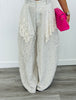 Beige Lace Polka Dot Pants (Reg.)
