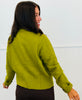 Olive Button Up Sweater Cardigan (Reg.)
