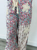 Cream Floral Jogger Pants (Reg & Plus)