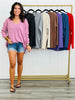 Andree Long Sleeve Oversized Top (Reg. & Plus)- 8 Colors