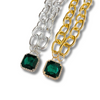 TJ - Emerald Glamour Chunk Necklace (2 colors)