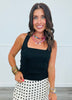 Square Neck Halter Top (Reg & Plus)- 5 Colors