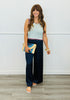 Powder Blue Crochet Trim Tank Top (Reg.)