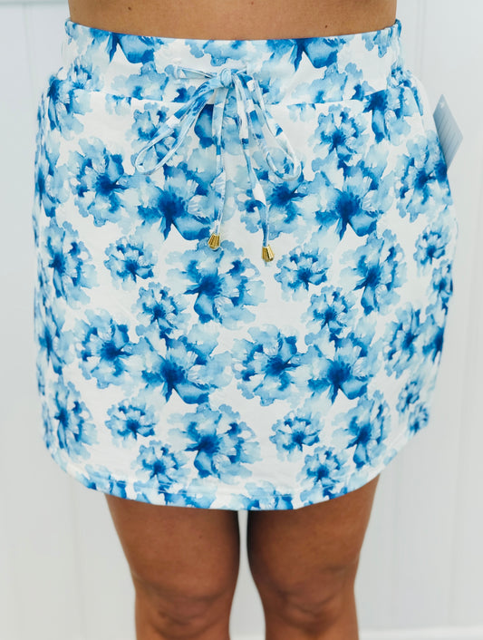 Watercolor Blossom Skort (Reg. and Plus)