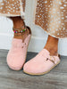 Lt Pink Ronan Buckle Mule