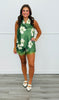 Floral Print Halter Top & Shorts Set (Reg.) - 2 Colors