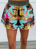 Queen Of Sparkles Multi Sequin Camo Shorts (Reg. and Plus)