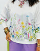 Wildflower Field Printed Pullover (Reg. and Plus)