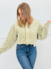 Ash Olive Washed Corduroy Jacket (Reg & Plus)