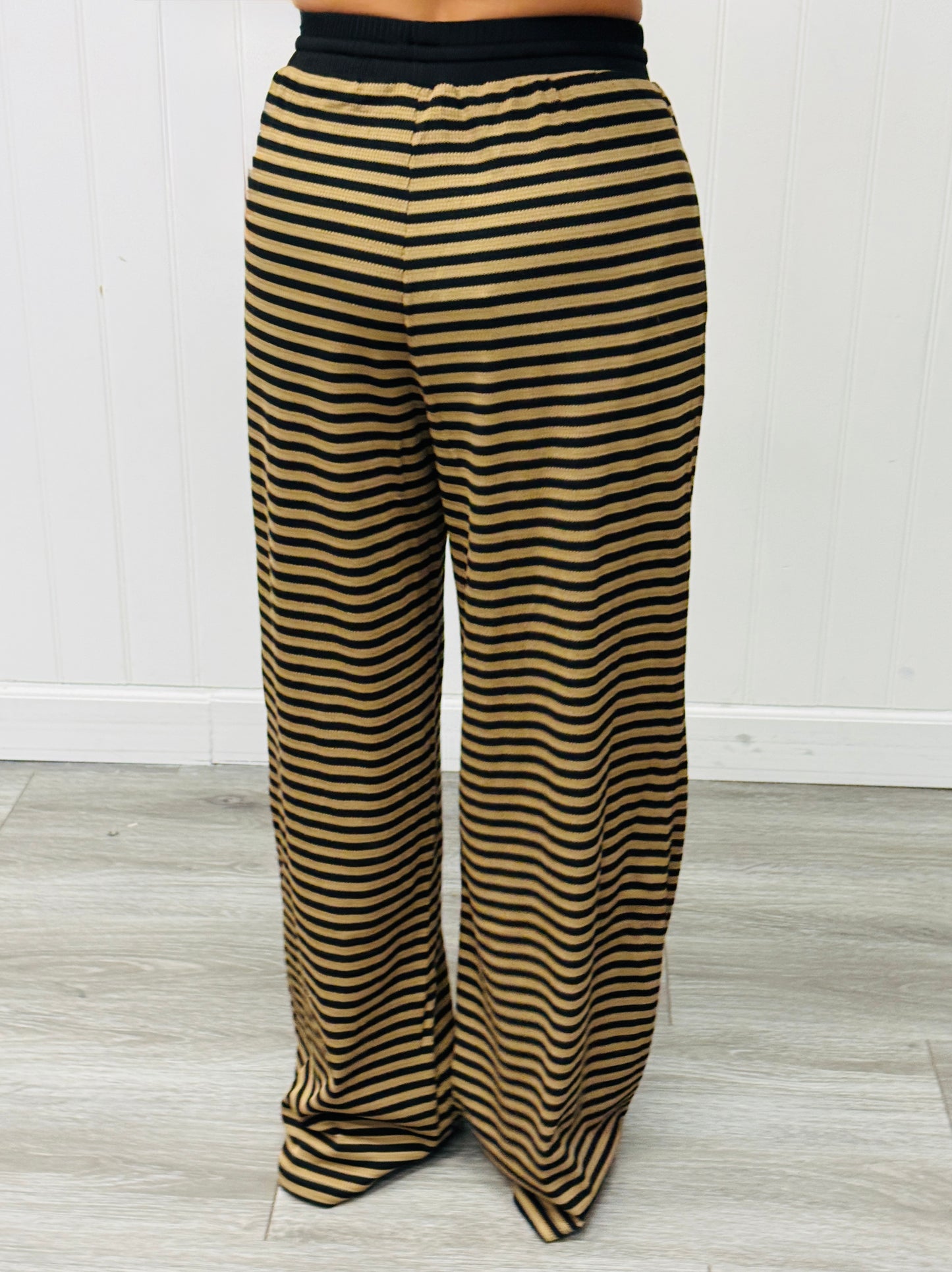 Cozy Striped Lounge Pants (Reg & Plus) - 6 Colors