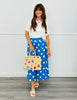 Azure Blue/White Polka Dot Pants (Reg & Plus)