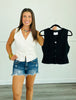 Structured Sweater Vest Top (Reg)-2 Colors