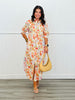 Multi Floral Midi Shirt Dress (Reg & Plus)