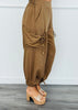 Mocha Cargo Parachute Pants (Reg.)