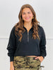 Modal Side Piping Half Zip Top (Reg. and Plus)-3 Colors