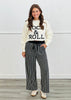 Rock & Roll Graphic Sweater (Reg.)-2 Colors
