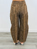 Brown Spotted Barrel Pants (Reg.)