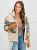 Oli & Hali Washed Camo Combo Hoodie Jacket (Reg.)
