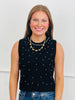 Black Dazzle Sweater Top (Reg)