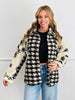 Stone Mixed Pattern Fur Shacket (Reg.)