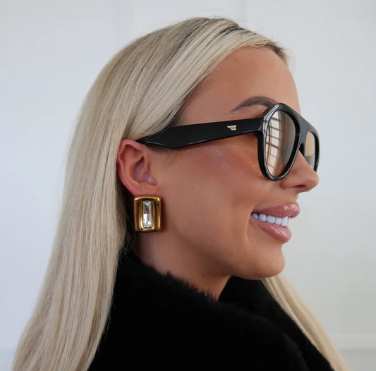 WP - White Brooke Earrings