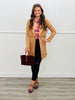Essential Faux Suede Zip Detail Coat (Reg.)-4 Colors