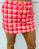 Summer Crush Plaid Skort (Reg. and Plus)