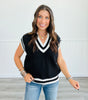 Varsity Stripe Sweater Vest (Reg)-2 Colors