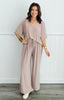 Dear Scarlett Yes Please V-Neck Top & Pants Set (Reg. and Plus) - 8 Colors