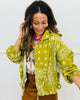 Golden Lime Bandana Print Bomber Jacket (Reg.)